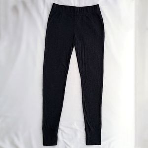 Victoria's Secret dark grey rip legging